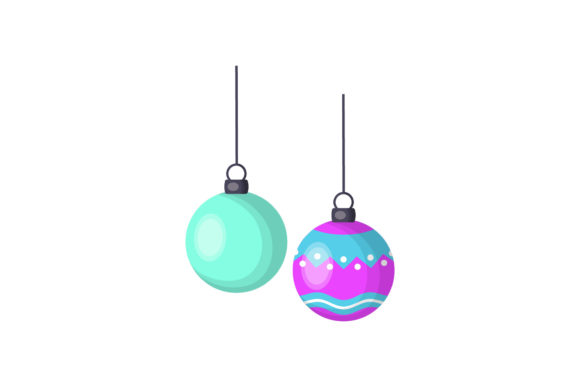 Christmas Ball Ornament: A Versatile Graphic for Designers