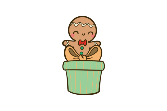 Christmas Gingerman Gift Birthday Svg: A Versatile Graphic for Publishers