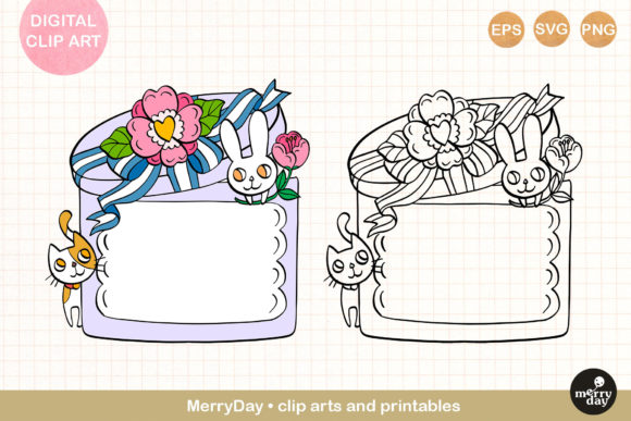 Christmas Holiday Gift Card Illustration: A Versatile Graphics Asset