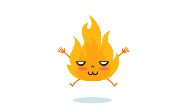 Cute Christmas Fireplace: A Charming Illustration for Holiday Graphics