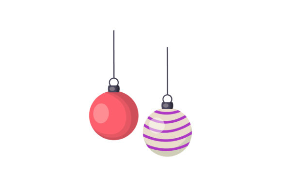 Merry Christmas Ball Vector: A Festive Graphic for Handmade Creations