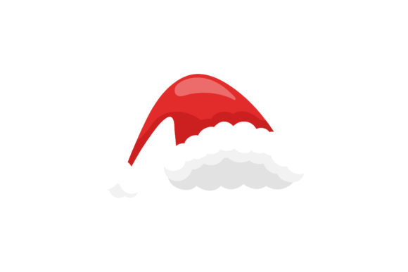 Santa Hat Christmas Illustration: A Festive Graphics Gem